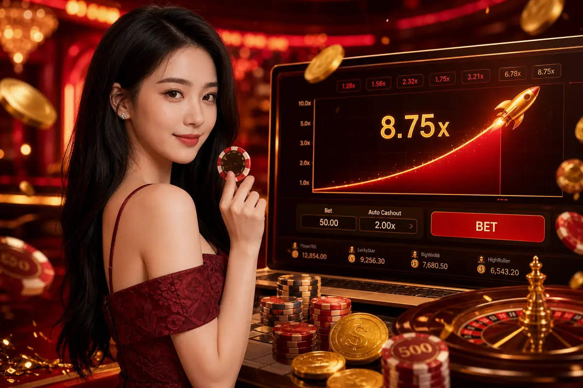 bet22win Casino suasana permainan roulette langsung